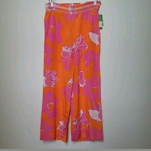 Lilly Pulitzer Palazzo Gracey Pants Sz Large